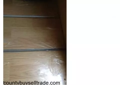 25 boxes laminate wood plank flooring